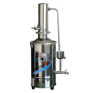 DZ5/DZ10/DZ20-Destilador de <span class=keywords><strong>agua</strong></span> de calefacción eléctrica de acero inoxidable, máquina automática de doble destilado para laboratorio - Product Image 3