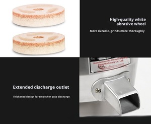 Máquina Comercial Multifuncional para Leche de Soya y Extractor de Pulpa de Frijol de Acero Inoxidable, Fácil de Limpiar, 250kg/h, 220V/380V - Product Image 2