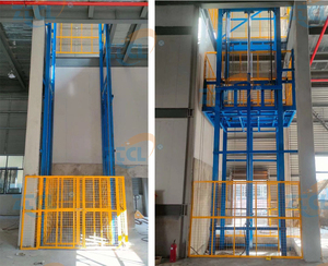 <span class=keywords><strong>Elevador</strong></span> de carga montado en la pared hidráulico, <span class=keywords><strong>elevador</strong></span> de carga <span class=keywords><strong>vertical</strong></span> de 3-10 toneladas para construcción industrial - Product Image 3