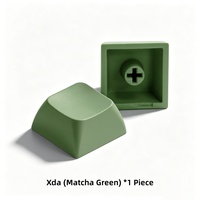 Stock Wholesale XDA-1U Multi-Color Keycaps Unetched PBT Cross-Shaped Holes Compatible Mechanical Keyboards Suitable