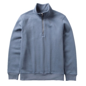 เสื้อฮู้ดสไตล์ Athleisure สำหรับผู้ชาย สีพื้น ซิปหน้า พร้อมห่วงซิป ลายพิมพ์นูน เหมาะสำหรับฤดูใบไม้ร่วงและฤดูร้อน - Product Image 6