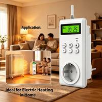 Termostato Europeo de Ahorro de Energía de Nuevo Diseño para Calefacción por Suelo Radiante, Aire Acondicionado, Control Inteligente para el Hogar