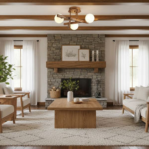 โคมไฟเพดานโพลารักซ์ สไตล์โมเดิร์นนอร์ดิก ตกแต่งภายในบ้าน วัสดุโลหะอะคริลิก ติดตั้งบนพื้นผิว ให้แสงสว่างสูง ใช้หลอดไฟ LED เหมาะสำหรับห้องนั่งเล่น ยี่ห้อไมคาซ่า - Product Image 4