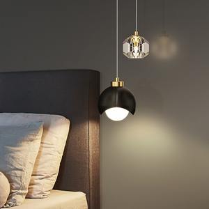 Lámpara de noche moderna dormitorio Hotel cocina isla moderna LED luz colgante de línea larga - Product Image 2