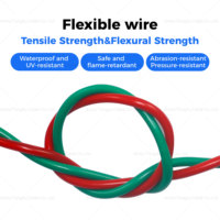 Industrielles Feuerwehr-Spezialkabel Signalkabel Twisted-Pair-Zweifarbig 1,5mm² RVS Flammhemmendes Stromkabel