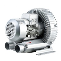 Souffleur à vortex à canal latéral haute pression mini 90W Pompe à air électrique industrielle pour l'élevage de crevettes et de poissons en étang