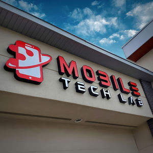 جديد وصول 3D تضيء الاكريليك علامة مضيئة شاشة عرض إعلانات خارجية إلكتروني علامة - Product Image 5