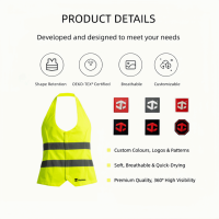 Gilet de sécurité haute visibilité JIADE pour femmes, vêtements de travail réfléchissants pour le personnel de supermarché, le personnel de magasin et les opérations d'entreposage