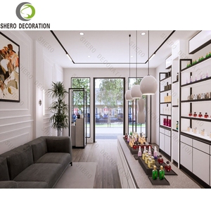 Gabinete de perfume con luz LED personalizado Vitrina de exhibición de cosméticos personalizada Estante de exhibición de perfume de centro comercial directo de fábrica - Product Image 2