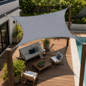 Voile d'<span class=keywords><strong>ombrage</strong></span> 100 % HDPE vierge, design triangulaire, rectangulaire ou carré, pour jardin, <span class=keywords><strong>filet</strong></span> d'<span class=keywords><strong>ombrage</strong></span> extérieur – Meilleures ventes - Product Image 1
