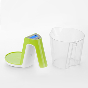 Digitale <span class=keywords><strong>elettronico</strong></span> in acciaio inox plastica scala di misura per cucina ABS tazza di cibo - Product Image 3