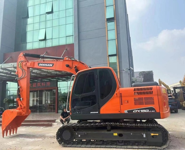 Used Original Korea Doosan DX150LC-9c DX140  Used  Hydraulic Crawler Excavators