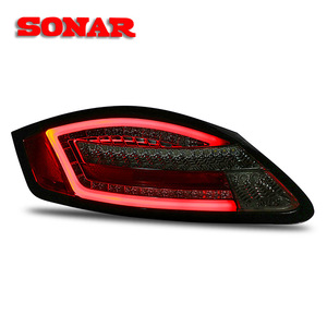 Pour 05-08 pour <span class=keywords><strong>Carman</strong></span> 987 : Ensemble de feux arrière LED modifiés avec clignotants séquentiels et lentille rouge/fumée pour OLIVER - Product Image 4
