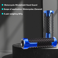 Protector de Manos Universal para Motocicleta, Parabrisas, Cubierta Protectora a Prueba de Viento, Aleación de Aluminio CNC Anodizado para Modificación de Motocicletas
