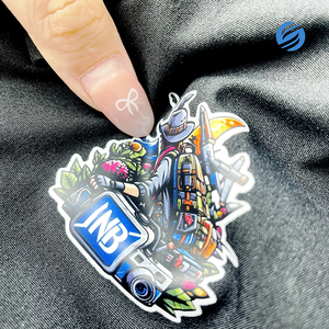 Tem nhãn silicon in lụa, nhãn quần áo ép nhiệt, nhãn cắt laser, nhãn kích thước dùng cho túi và vải - Product Image 6