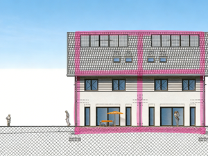 <span class=keywords><strong>Villa</strong></span> préfabriquée moderne en acier léger, ignifuge, durable, économe en énergie, design écologique, vie durable, hôtel, appartement - Product Image 4
