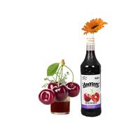 Thé certifié boisson saveur de fruits pour le thé au lait à bulles café ingrédients sirop de jus de fraise concentré