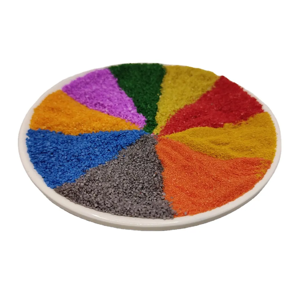 3d colorido movendo areia quadro fluxo areia artcolored areia para artesanato colorir crianças