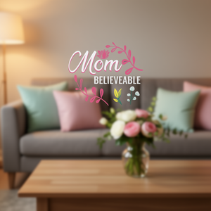 Camiseta de manga larga Mom Believable, regalo para el día de la madre, Mothering Sunday - Product Image 3