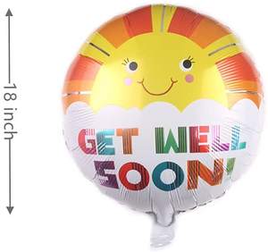 Ballon en aluminium personnalisé de forme ronde de 18 pouces pour décoration de fête de Patient - Product Image 3