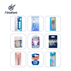 Máquina de Selagem de Cartões de Papel Blister para Brinquedos Pequenos e Pen Drives USB Finalwe - Product Image 3