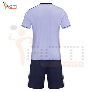 Mejor venta precio competitivo 100% poliéster cómodo ropa deportiva uniforme de fútbol ropa deportiva camisetas de fútbol - Product Image 3