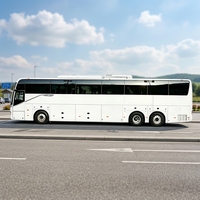 Autocar de luxe Guangtong Diesel automatique 65 places, conduite à droite, Euro 3-6, plus de 8L, 14m, 65+1 sièges, nouveau modèle de tourisme