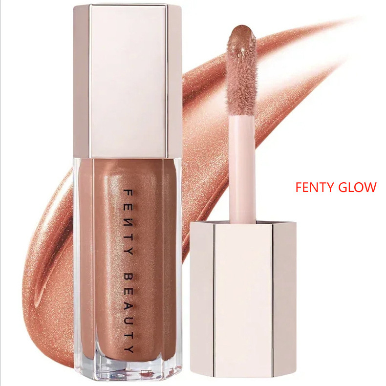 Жидкая глазурь для губ Rihanna Fentybeauty, насыщенный цвет, светящийся зеркальный блеск для воды с минеральными ингредиентами, цветная струящаяся Звездная Пыль