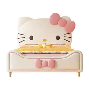 Juego de Ropa de Cama Doble de Lujo para <span class=keywords><strong>Cuna</strong></span>, Cama Infantil de Madera para Niña, Cama para Niños Pequeños - Product Image 5