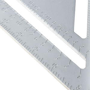 Régua quadrada triangular de alumínio de 7 pol., esquadro para marcenaria e carpintaria - Product Image 2