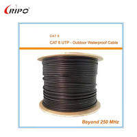 Alto rendimiento 305m/1000ft CAT6 U/UTP 4P BC Cable Ethernet para exteriores Cables de comunicación para una conexión de red robusta