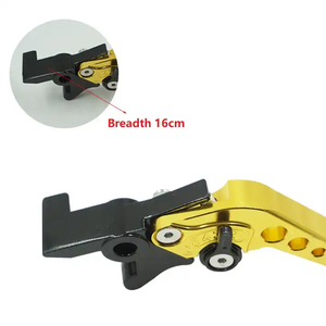 มือจับเบรคคลัทช์อลูมิเนียมแบบปรับได้อุปกรณ์เสริมสำหรับรถแท็บ CB400 CBR250/300R/<span class=keywords><strong>CB300F</strong></span> รถมอเตอร์ไซด์ - Product Image 3