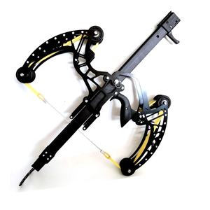 Kuangbense Jagd-Steinschleuder aus Metall mit 4-Strang-Gummiband für das Outdoor-Schießen, inklusive 50 runden Stahlkugeln - Product Image 5