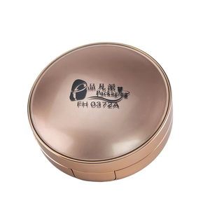 Aangepaste Roze Luchtkussen Compacte Lege Pers Face <span class=keywords><strong>Container</strong></span> Cosmetica Blush Verpakking Luchtkussen Poeder Case Met Spiegel - Product Image 2