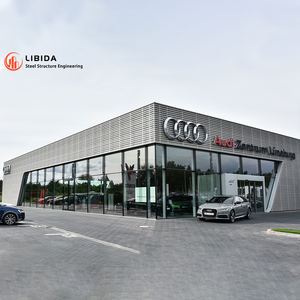 Sala de Exhibición de Autos con Estructura de Acero de Diseño Moderno, de Gran Vano - Product Image 4