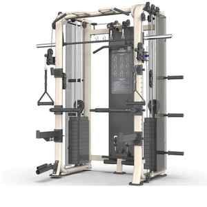 Máquina <span class=keywords><strong>Smith</strong></span> Multifuncional OEM 2025 <span class=keywords><strong>con</strong></span> Soporte para Sentadillas y Press de Banca para Gimnasio en Casa, Entrenamiento de Fuerza Integral - Product Image 2