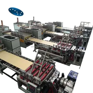 Pvc Wpc 크러스트 폼 보드 패널 생산 압출 기계 공장