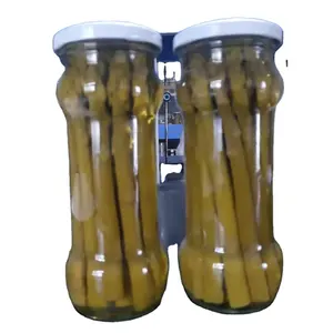 Canned asparagus in brine canned vegetable food factory