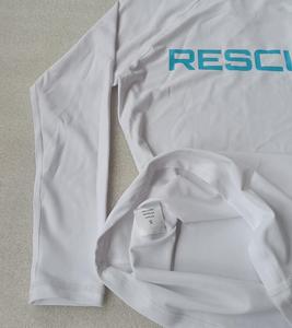 Logo de impresión de pantalla personalizada para mujeres y niñas, ropa de manga larga ajustada, protección UV UPF50 +, protector de camiseta de natación - Product Image 6