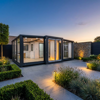 Maisonnette de luxe personnalisée avec structure standard australienne pour l'habitation dans la cour et la chambre d'hôtes