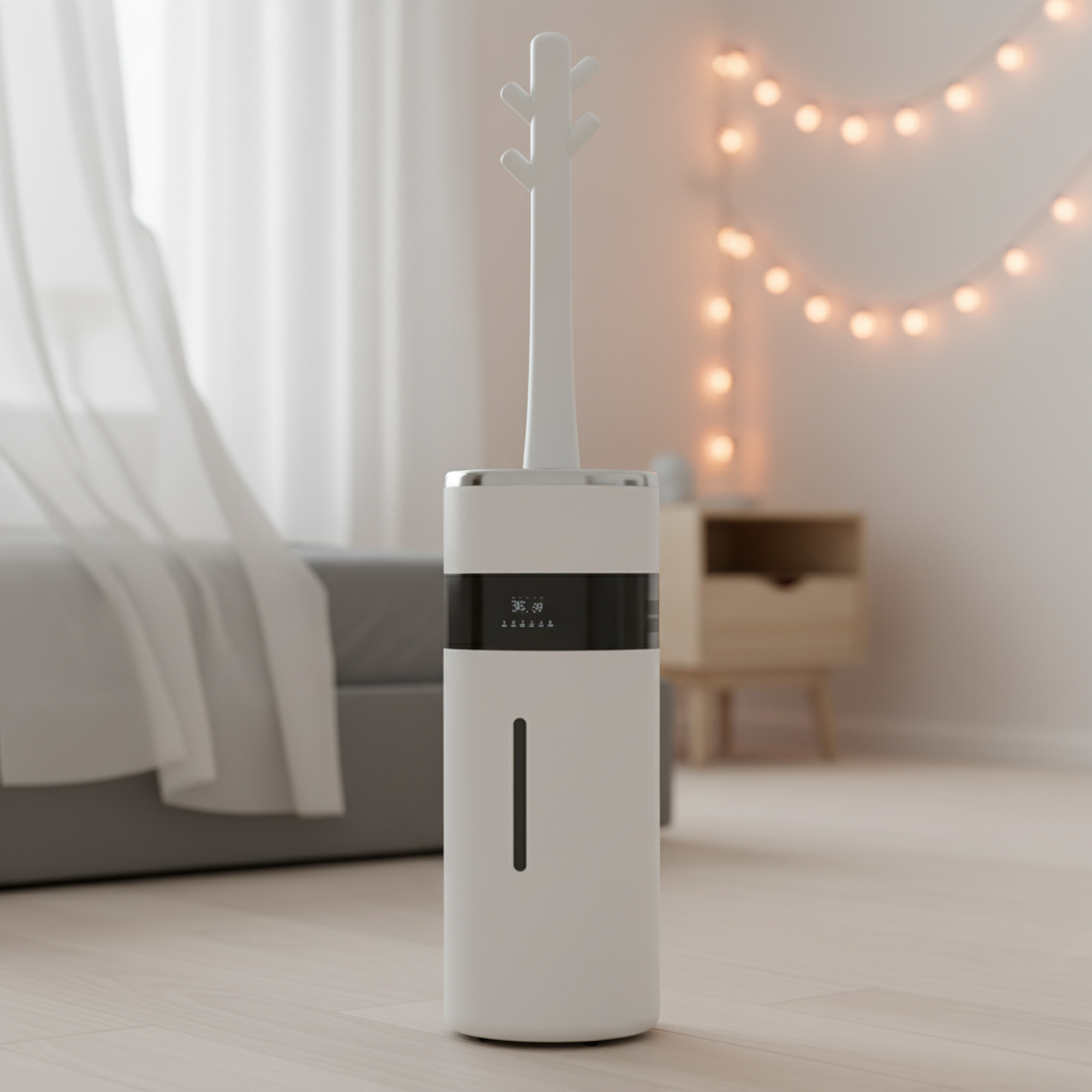 Large 18L Capacity WiFi Control Vertical Floor Ultrasonic Humidifier Fast Humidification Operation Remote Control air Humidifier