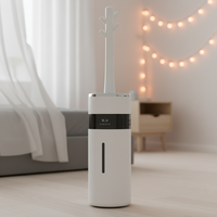 Humidificateur d'air vertical à ultrasons de grande capacité 18L avec contrôle WiFi, humidification rapide et télécommande