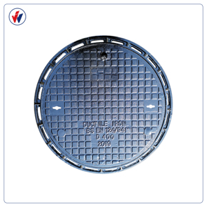 Premium Quality Manhole Cover Ductile Cast Iron D400 China Foundry Direct Supply ISO Certified Making Hydraulic Press Machine LW - Product Image 4