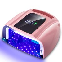 Séchoir sans fil Portable de lampe à ongles UV LED professionnel 96W avec poignée pour la fabrication de vernis à gel d'art d'ongle en plastique Durable