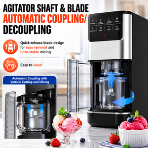 Nouvelle Machine à Glace 2026 800W 500ml Système à Double Moteur Lame à Couplage Automatique Mélange Magnétique Écran Tactile Pour la Maison - Product Image 2