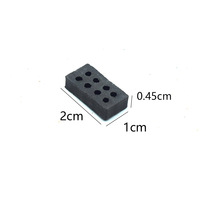 Mini blocs de construction pour modèles architecturaux, jouets éducatifs pour la construction de maisons DIY pour enfants