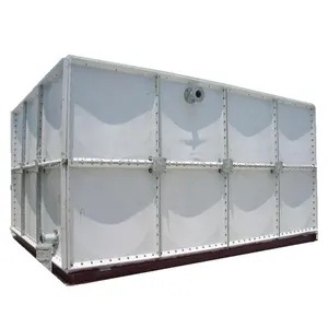 Grp Smc Frp Fiberglass Water Storage Tank Suppliers Grp Water Tank 10000 Liter Frp Panel Tanks