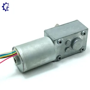 Motorreductor de baja rpm de alto par 12V 80RPM 5840 caja de cambios helicoidal con motor sin escobillas de autobloqueo bldc 3650 3640