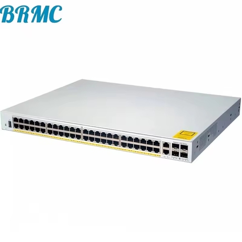 C1000-48P-4X-L  48x 10/100/1000 Ethernet PoE ports and 370W PoE budget C1000-48P-4X-L switch