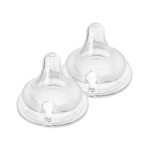 Tetina de Silicona de Boca Ancha GGO MI, Válvula de Aire Anti Cólicos, Libre de BPA, Tetina para Biberón de 6 Meses o Más, 4 Etapas de Desarrollo - Product Image 2